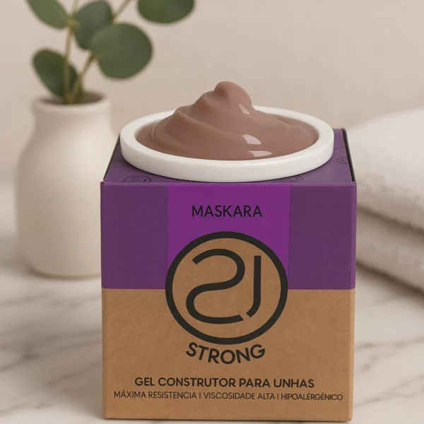 GEL CONSTRUTOR MASKARA STRONG 34G - NAILS 21