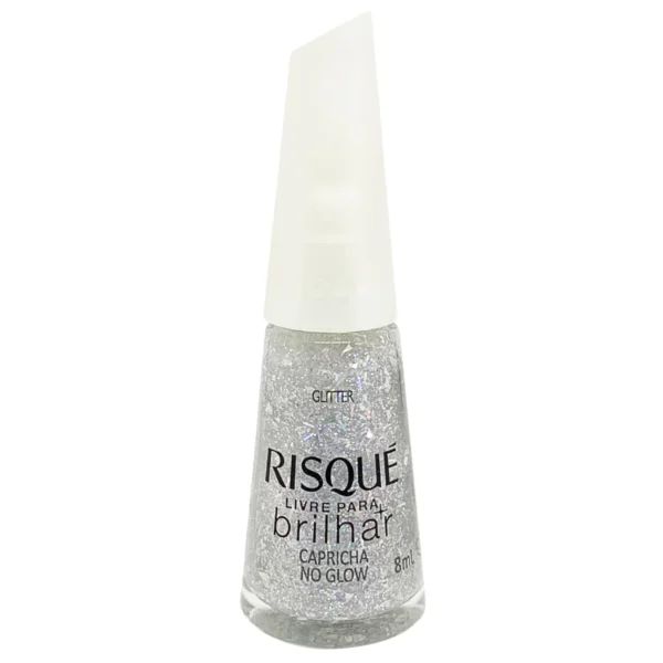 ESMALTE RISQUE COLEÇÃO LIVRE PRA BRILHAR CAPRICHA NO GLOW 8ML