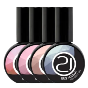 TOP COAT EUS CLEAR  12ML NAILS 21