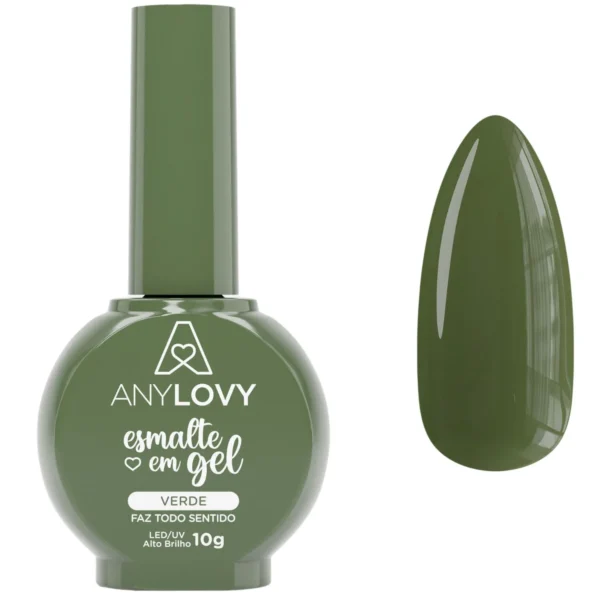 ANY LOVY ESMALTE GEL VERDE FAZ TODO SENTIDO 10G