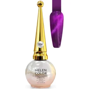 ESMALTE EM GEL ENCANTO MAGNETICO Nº 33 HELEN COLOR 15ML