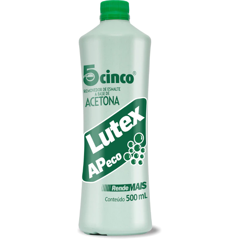 REMOVEDOR DE ESMALTE LUTEX 500ML 5CINCO