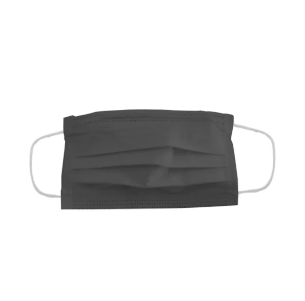 MASCARA DESCARTAVEL TRIPLA PRETA C/50 UNID PLIN