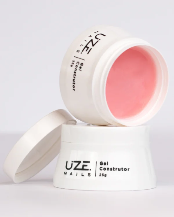 GEL CONSTRUTOR NATURAL PINK 25G UZE NAILS