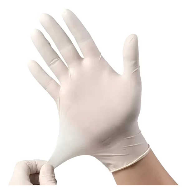 LUVA LATEX P/PROCED VOLK COM AMIDO C/100 EP