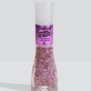 ESMALTE DAILUS BABADO E GLITERIA  - NA BOCA POVO 8ML