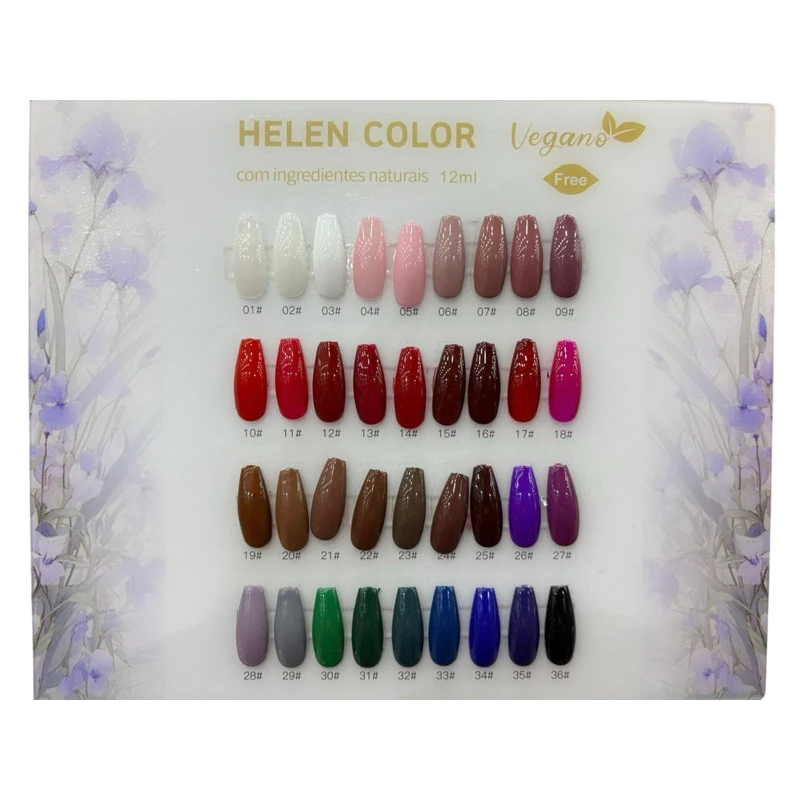ESMALTE EM GEL VEGANO Nº 35 HELEN COLOR 12ML - Imagem 2
