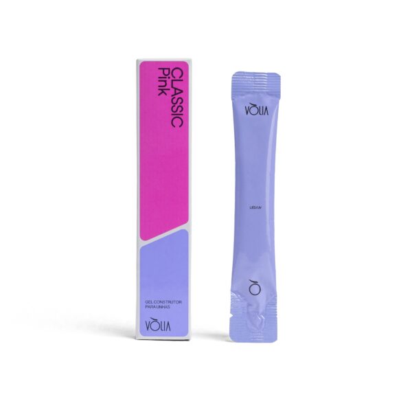 REFIL SACHE GEL CONSTRUTOR CLASSIC PINK 14G VOLIA