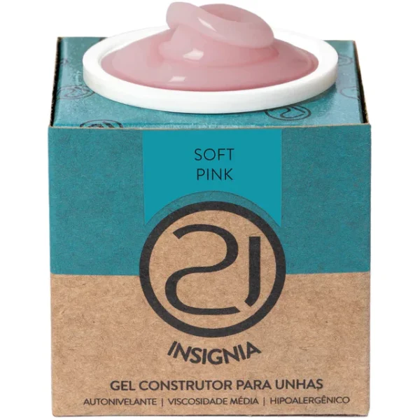 GEL CONSTRUTOR INSIGNIA SOFT PINK 34G - NAILS 21