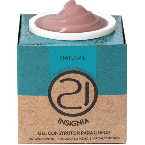 GEL CONSTRUTOR INSIGNIA NATURAL 34G - NAILS 21