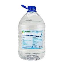 AGUA DESTILADA AUTOCLAVE  5L ASFER