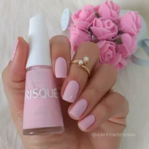 ESMALTE RISQUE ROSE BOMBOM