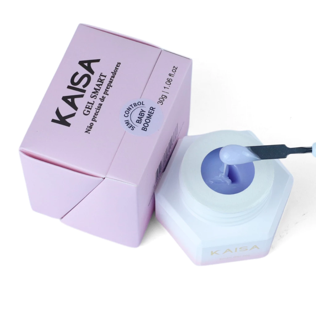 GEL CONSTRUTOR SMART KAISA SEM PREPARADORES NUDE KINDA SEXY 30 GR LED/UV KAISA - Imagem 5