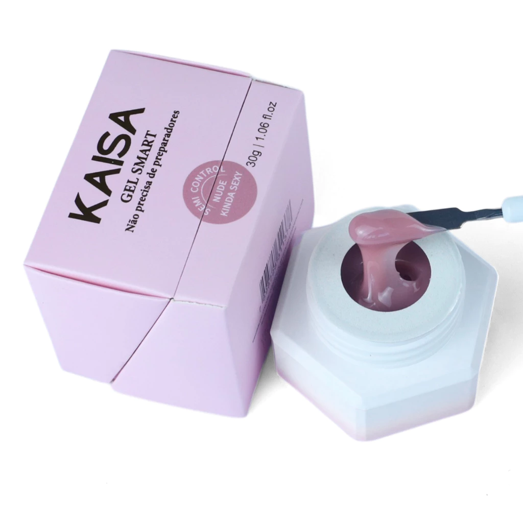 GEL CONSTRUTOR SMART KAISA SEM PREPARADORES NUDE KINDA SEXY 30 GR LED/UV KAISA
