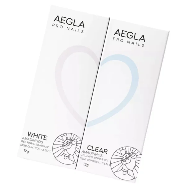 REFIL SACHE GEL SEMI CONTROL AMADINHO WHITE 12GR AEGLA