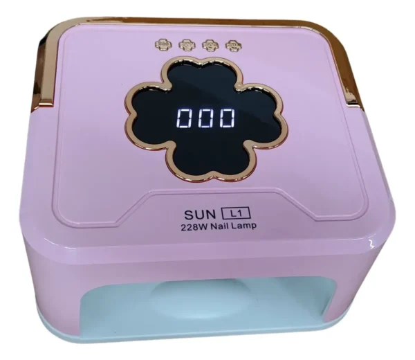 CABINE DAFU 228W 45 LED 2 IN 1 SUN L1 ROSA BIVOLT