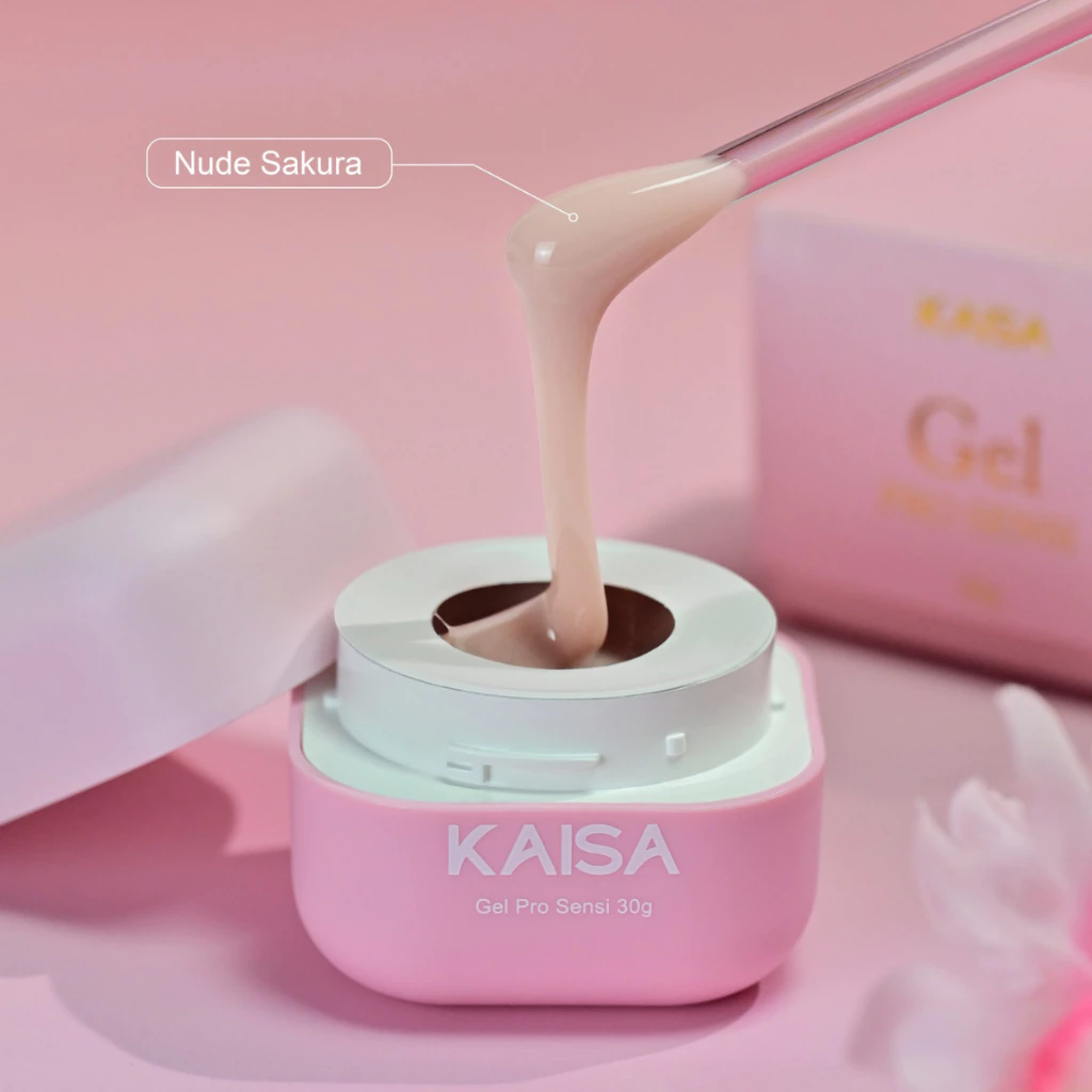 GEL CONSTRUTOR PRO SENSI CLEAR 30G HIPOALRGÊNICO KAISA - Imagem 5