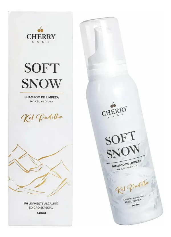 SHAMPOO ESPUMA DE LIMPEZA SOFT SNOW CHERRY LASH 140ML