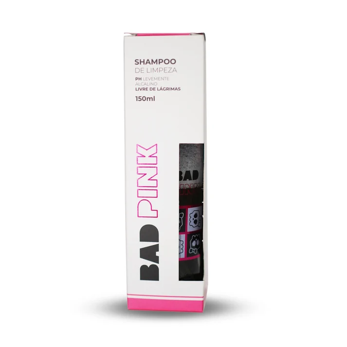 SHAMPOO ESPUMA DE LIMPEZA BAD PINK 150ML - Imagem 3