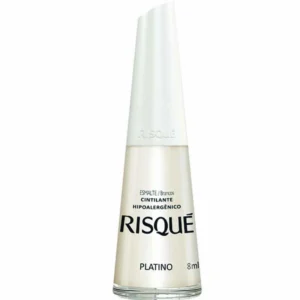 ESMALTE RISQUE CINTILANTE PLATINO 8 ML