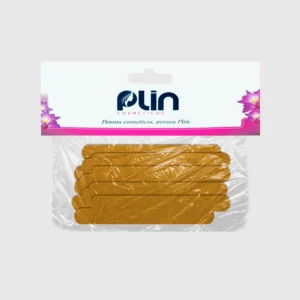 KIT 25 MINI LIXA PARDA 8CM PLIN