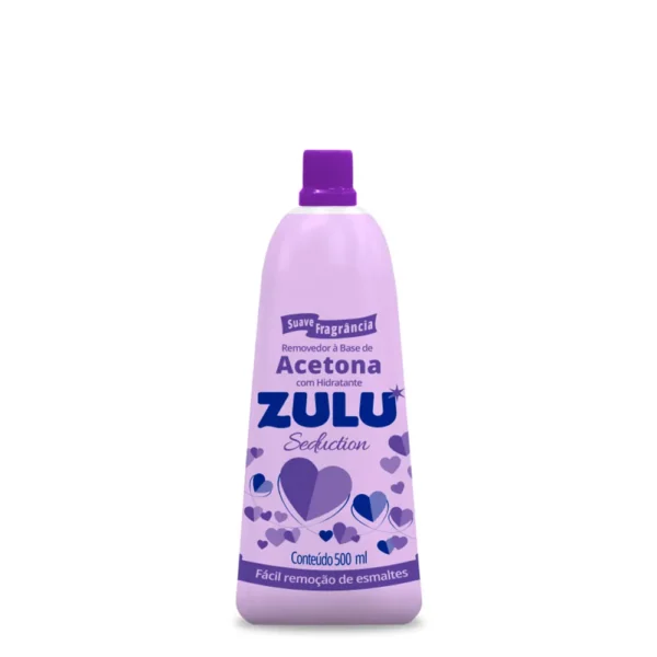 REMOVEDOR DE ESMALTE SEDUCTION ROXO ZULU 500ML