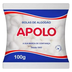 ALGODÃO BOLAS 100GR APOLO
