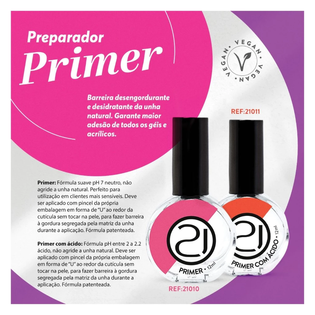 PRIMER COM ÁCIDO 12ML NAILS 21 - Imagem 2