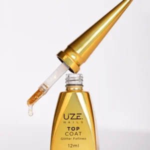 TOP COAT GLITTER FOFÍNEO 12ML UZE NAILS
