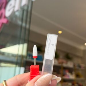 BROCA CERÂMICA FLAME CHAMA S (F) – FAIXA VERMELHA – ACABAMENTO E REFINAMENTO FINO