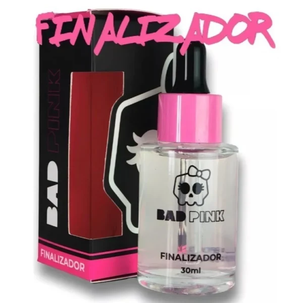 FINALIZADOR PARA EXTENSÃO DE CÍLIOS RETENÇÃO 30ML BAD PINK