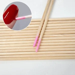 PALITOS COM ALGODÃO DE LIMPEZA PARA UNHAS E ALINHAMENTO HENNA DAFU