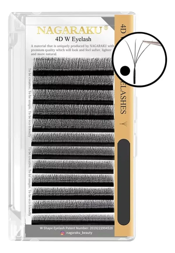 CÍLIOS W 4D VOLUME EGÍPCIO NAGARAKU