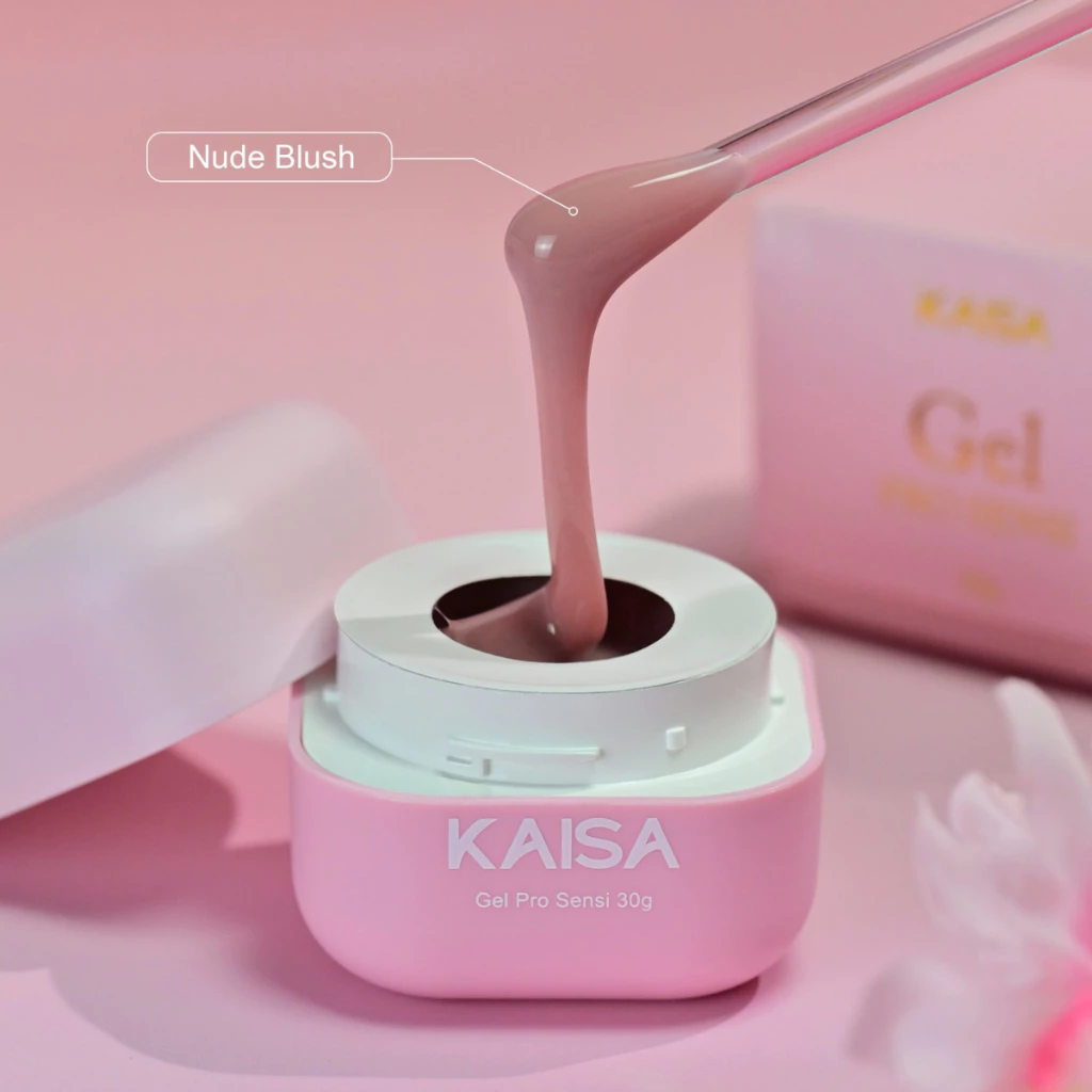 GEL CONSTRUTOR PRO SENSI CLEAR 30G HIPOALRGÊNICO KAISA - Imagem 7