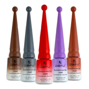 ESMALTE EM GEL 3 EM 1  ONE 76 DAFU 5ML