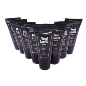 POLY GEL CRISTAL GEL #02 PINK NUDE 30ML REAL LOVE