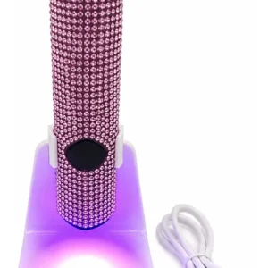MINI CABINE LÂMPADA PORTÁTIL DE MESA UV/LED LANTERNA USB HR-98 DAFU