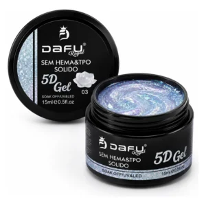 GEL SÓLIDO CONSTRUTOR  5D BUTTERFLY COR 3 15ML DAFU