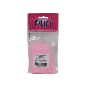 LUVA NITRILICA DESCARTAVEL ROSA C/ 10 P