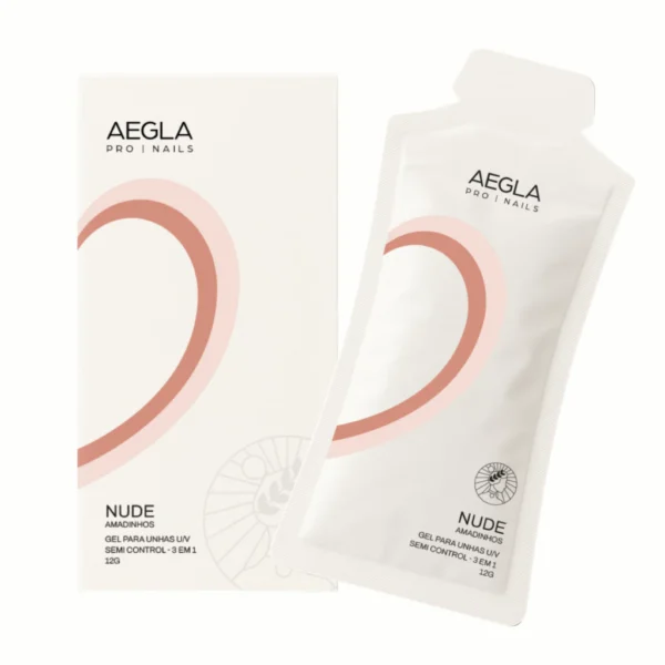 REFIL SACHE GEL SEMI CONTROL AMADINHO NUDE 12GR AEGLA