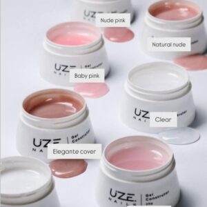 GEL CONSTRUTOR NATURAL NUDE PERFEITO 25G UZE NAILS