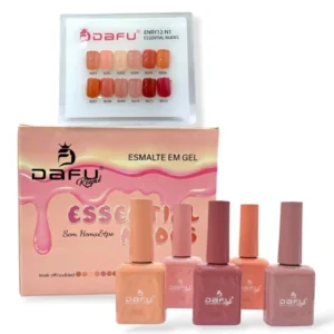 ESMALTE EM GEL COLEÇÃO ESSENTIAL NUDES 10ML DAFU