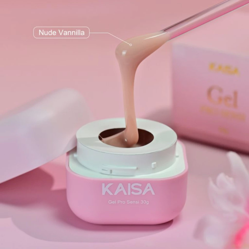 GEL CONSTRUTOR PRO SENSI CLEAR 30G HIPOALRGÊNICO KAISA - Imagem 4