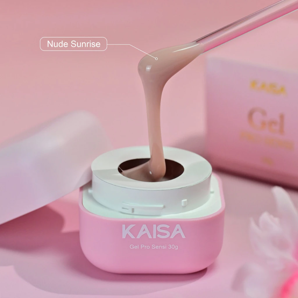 GEL CONSTRUTOR PRO SENSI CLEAR 30G HIPOALRGÊNICO KAISA - Imagem 3
