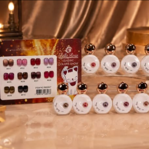 ESMALTE EM GEL COLEÇÃO COLORED LIGHT CAT'S EYE BELLA ROSA