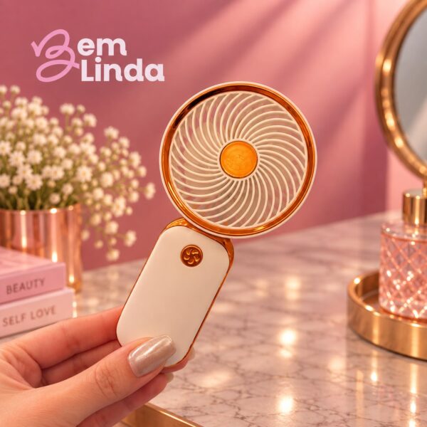 VENTILADOR PORTÁTIL RECARREGÁVEL