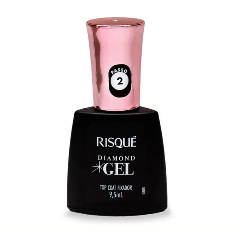 ESMALTE RISQUE DIAMOND GEL TOP COAT - Imagem 2