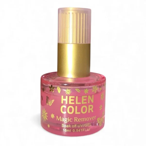 REMOVEDOR DE ESMALTE EM GEL 16ML ROSA HELEN COLOR