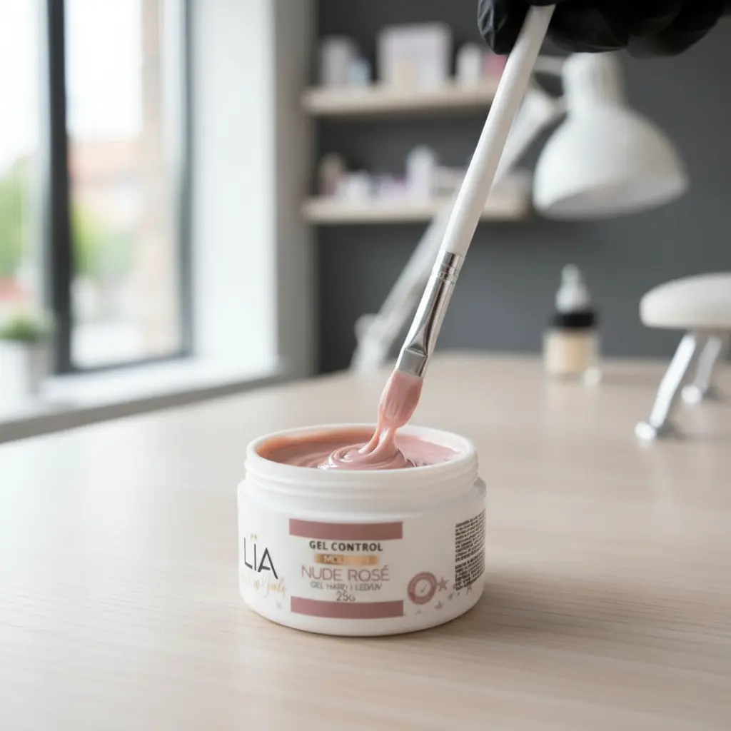 GEL CONTROL NUDE ROSE 25G BRILIA - Imagem 3