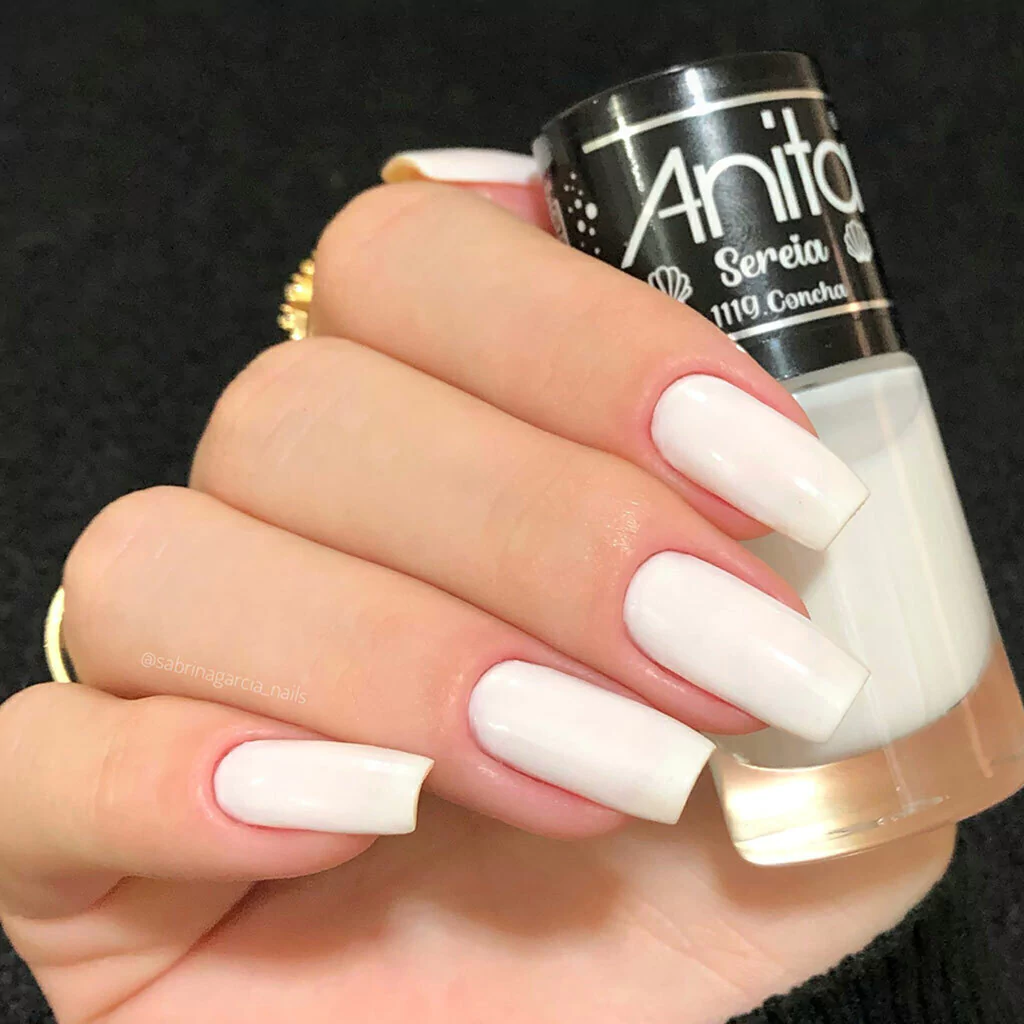 ESMALTE ANITA CONCHA - BRANCO 10ML